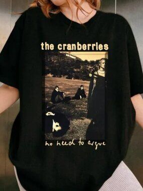 Vintage The Cranberries Graphic T-Shirt, Retro Band Tee